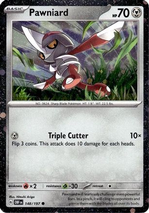 Pawniard (Cosmos Holo) (148/197) [Miscellaneous Cards & Products] Holofoil - Promo
