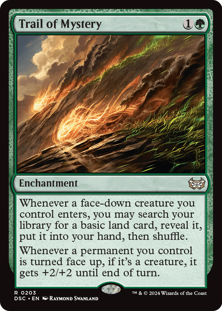 Trail of Mystery (DSC-203) [Duskmourn: House of Horror Commander]