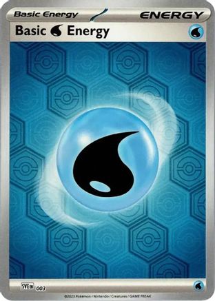 Basic Water Energy (003) [SV Shrouded Fable] Reverse Holofoil - Common