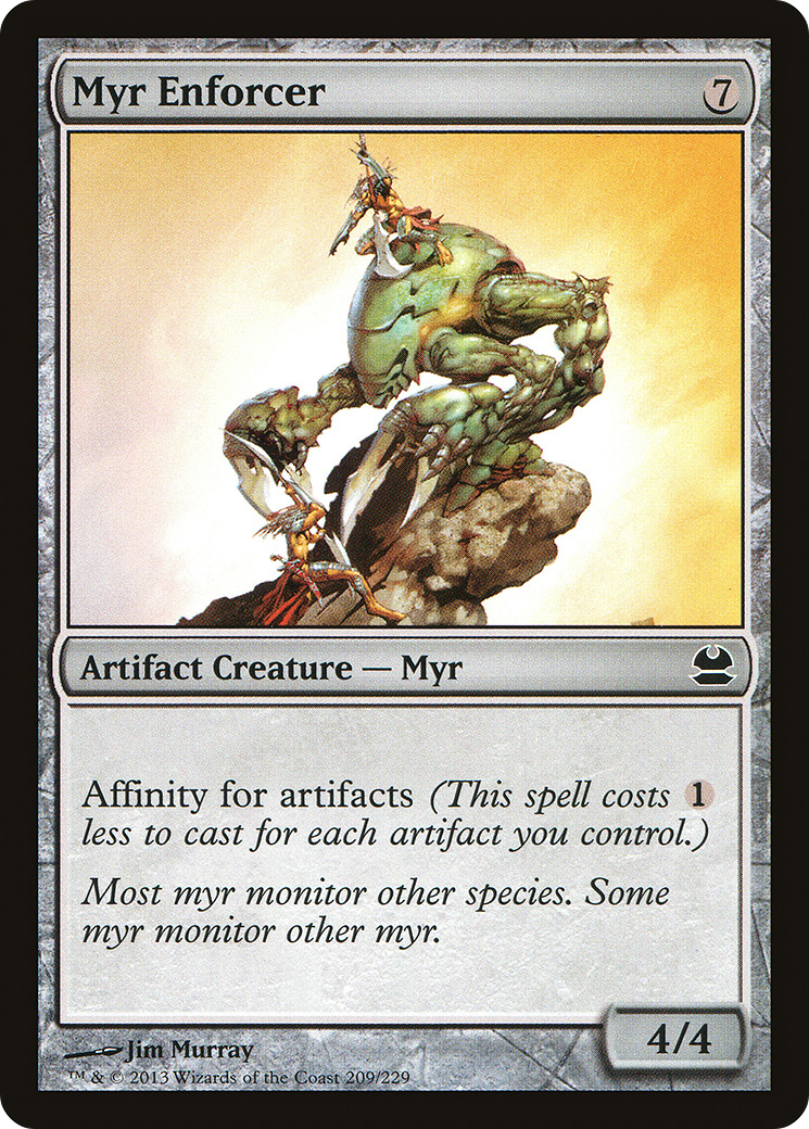 Myr Enforcer (MMA-209) [Modern Masters]
