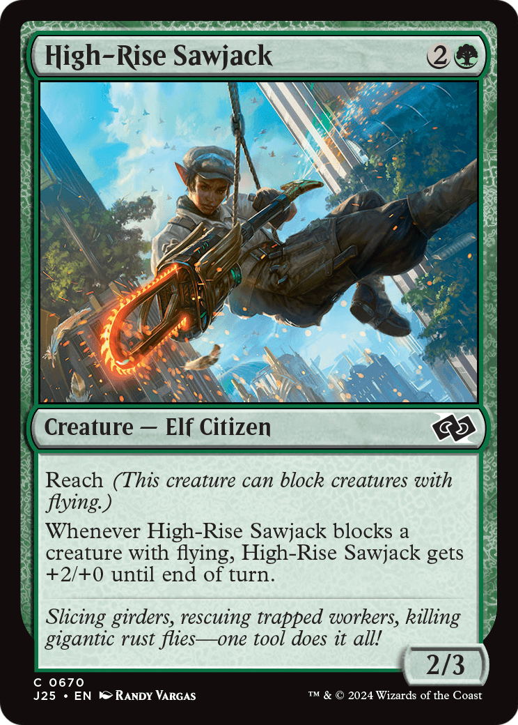 High-Rise Sawjack (J25-670) [Foundations Jumpstart]