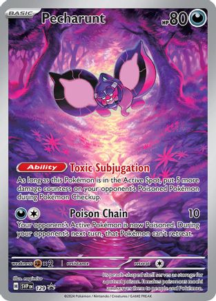Pecharunt (129) [SV Scarlet & Violet Promo Cards] Holofoil - Promo