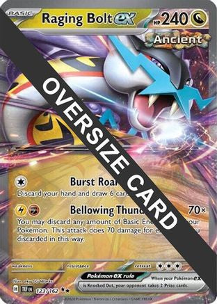 Raging Bolt ex (123/162) [Jumbo Cards] Holofoil - Promo