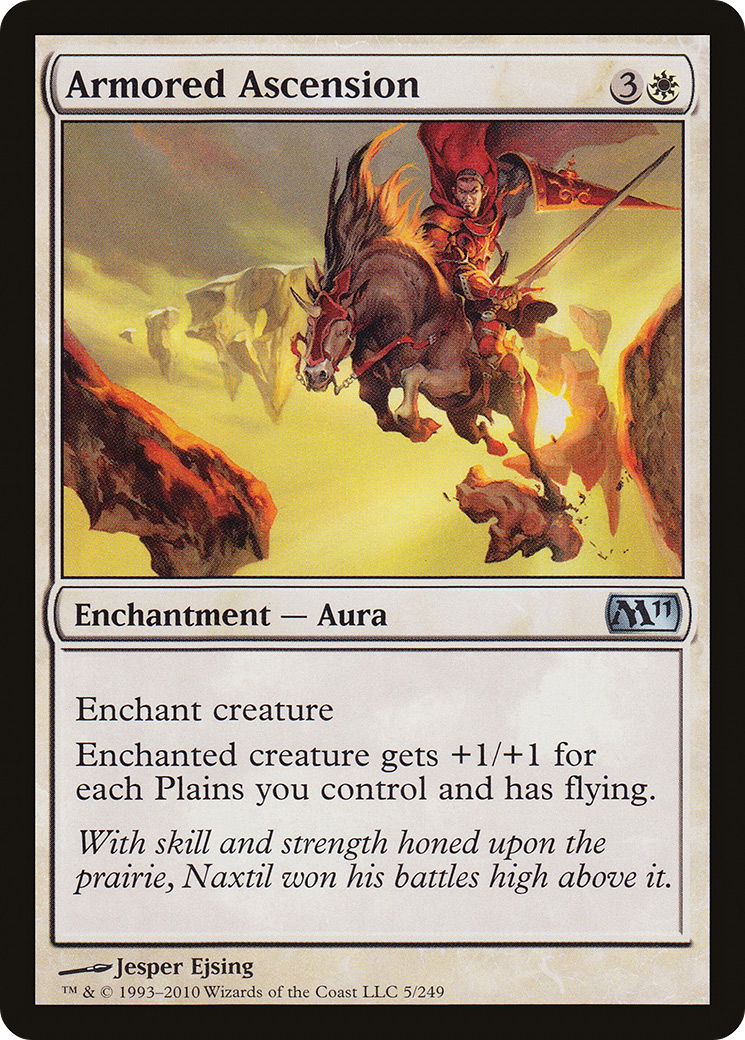 Armored Ascension (M11-005) [Magic 2011]