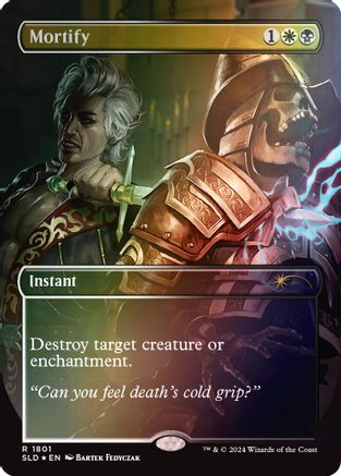 Mortify (Rainbow Foil) (SLD-1801) [Secret Lair Drop Series] Foil
