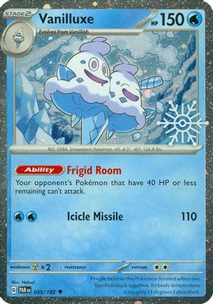 Vanilluxe (Holiday Calendar) (045) [Miscellaneous Cards & Products] Holofoil - Uncommon