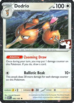 Dodrio (085) [Prize Pack Series Cards] Holofoil - Rare