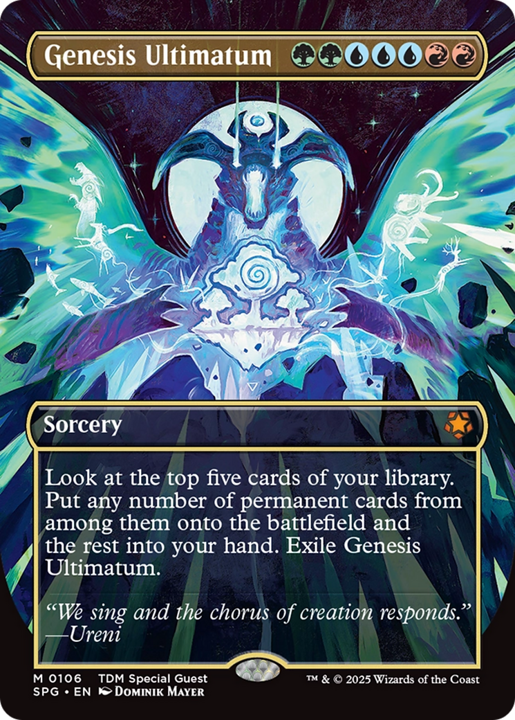 Genesis Ultimatum (Borderless) (SPG-106) [Special Guests]