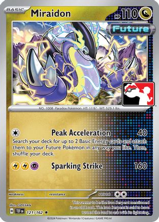 Miraidon (121) [Prize Pack Series Cards] - Rare