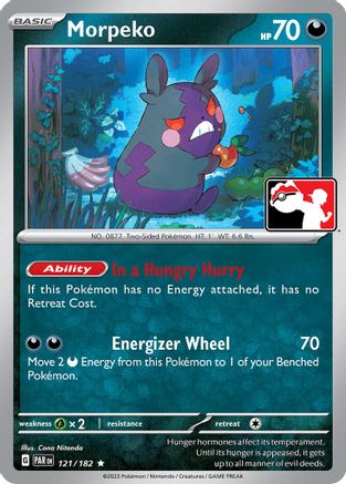 Morpeko (121/182) [Prize Pack Series Cards] - Rare