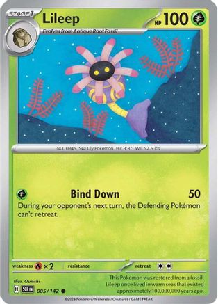 Lileep (005/142) [SV07 Stellar Crown] - Common