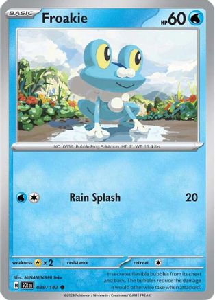 Froakie (039) [SV07 Stellar Crown] - Common