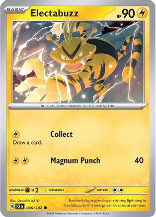 Electabuzz (046) [SV07 Stellar Crown] Reverse Holofoil - Common
