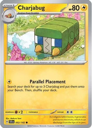 Charjabug (052) [SV07 Stellar Crown] - Common
