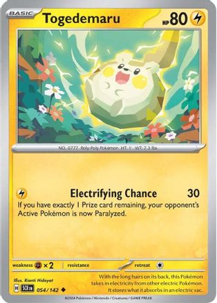 Togedemaru (054) [SV07 Stellar Crown] Reverse Holofoil - Uncommon