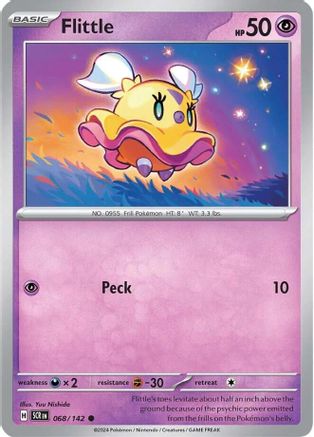 Flittle (068) [SV07 Stellar Crown] Reverse Holofoil - Common