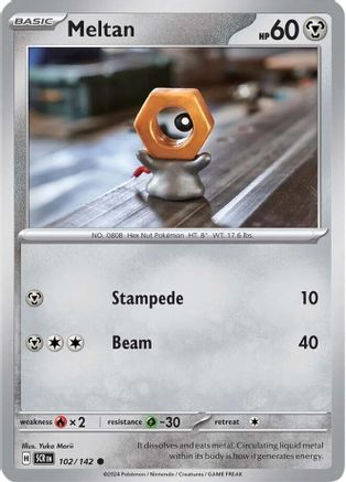 Meltan (102/142) [SV07 Stellar Crown] - Common