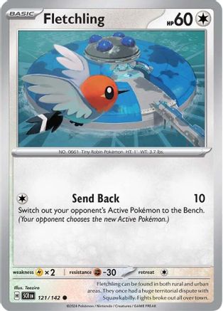 Fletchling (121) [SV07 Stellar Crown] - Common