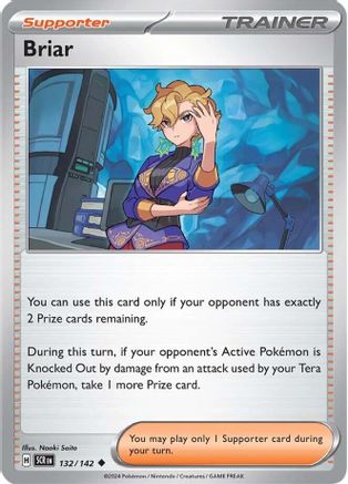 Briar (132/142) [SV07 Stellar Crown] Reverse Holofoil - Uncommon