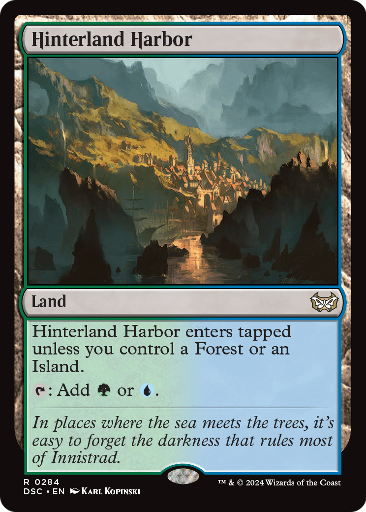 Hinterland Harbor (DSC-284) [Duskmourn: House of Horror Commander]