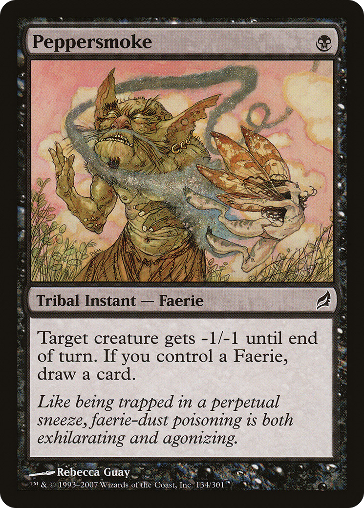 Peppersmoke (LRW-134) [Lorwyn] Foil