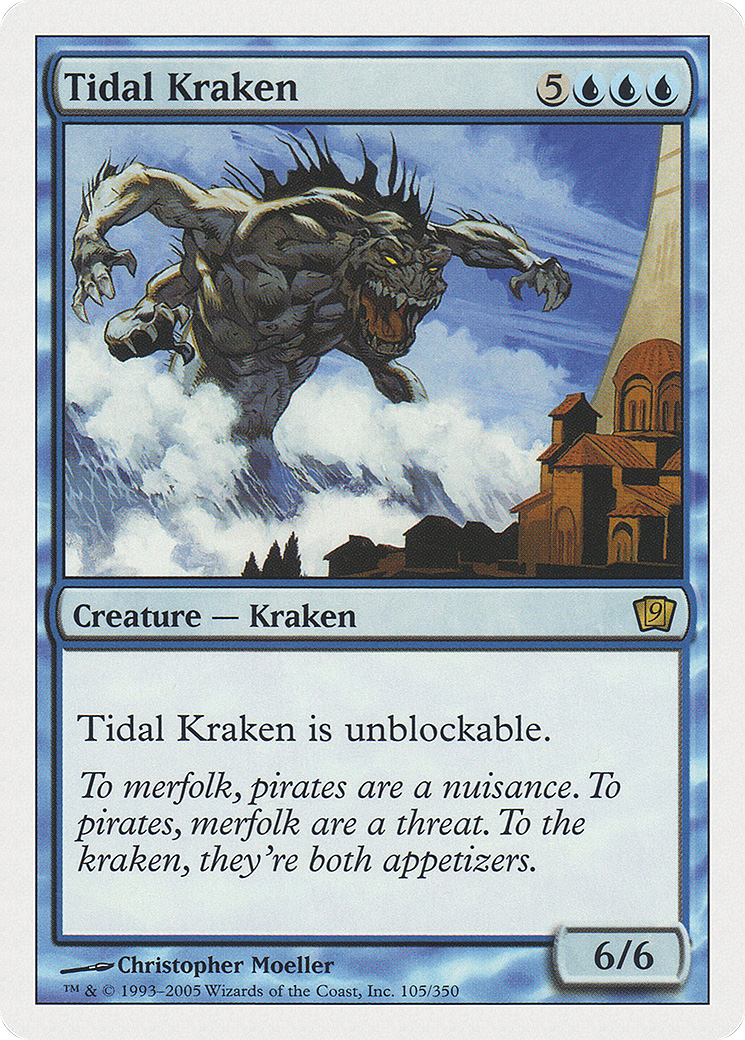 Tidal Kraken (9ED-105) [9th Edition]