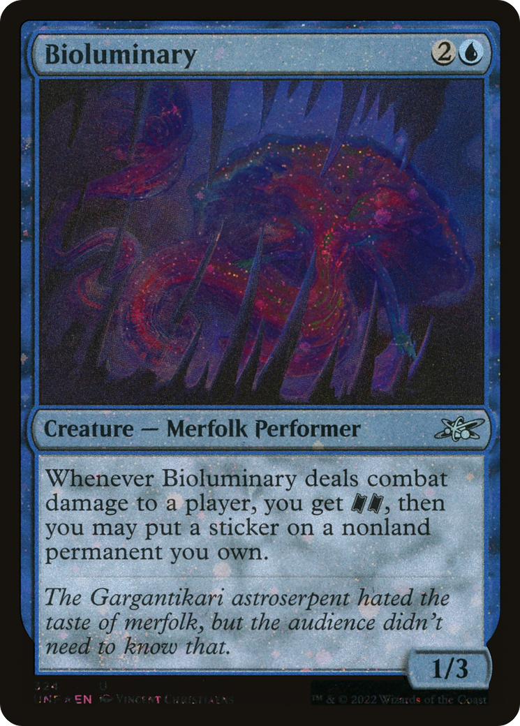 Bioluminary (Galaxy Foil) (UNF-324) [Unfinity] Foil