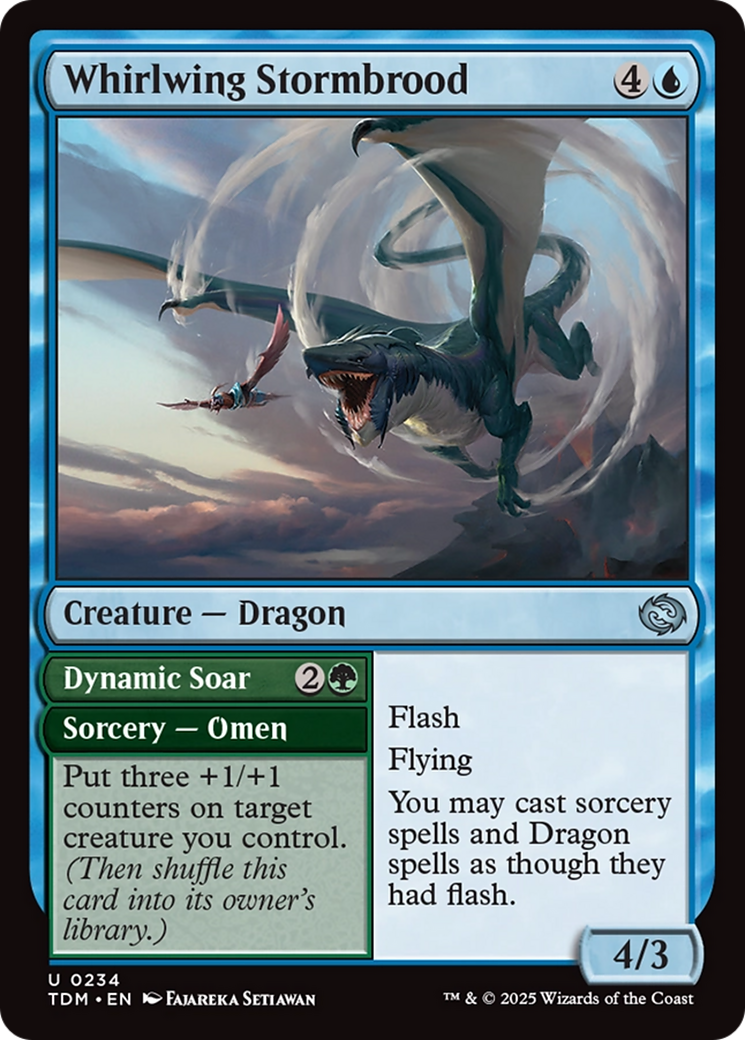 Whirlwing Stormbrood (TDM-234) [Tarkir: Dragonstorm]