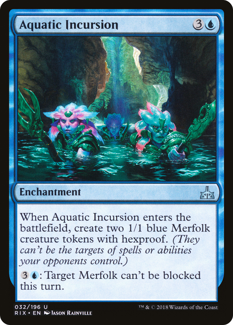 Aquatic Incursion (RIX-032) [Rivals of Ixalan]
