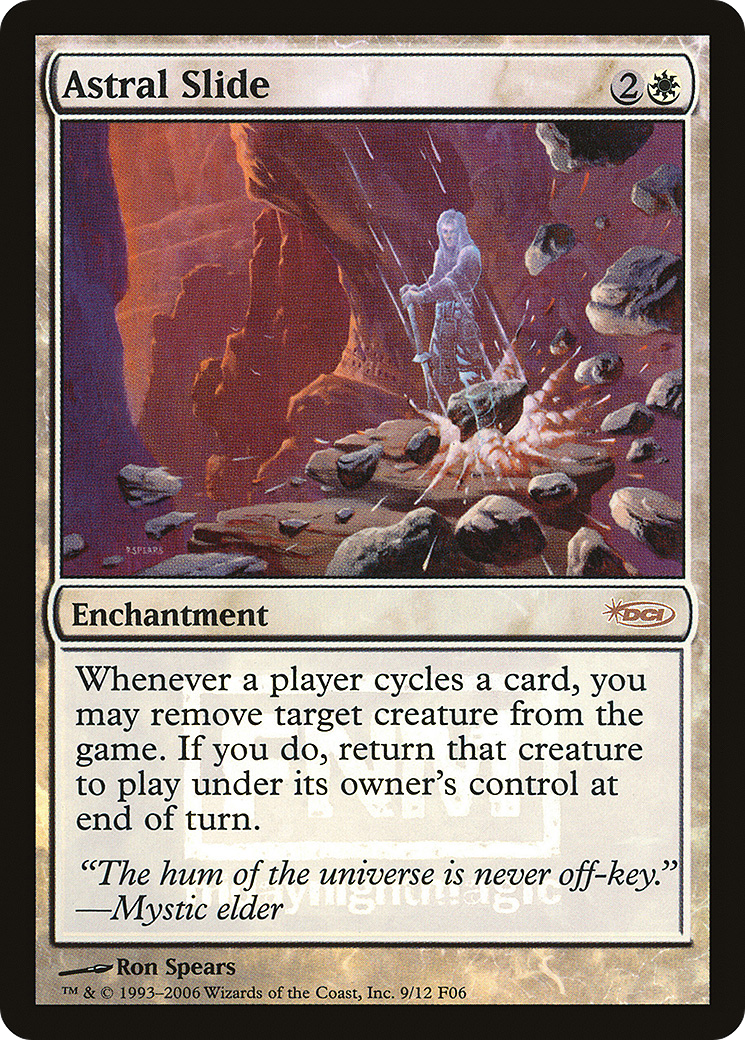 Astral Slide (FNM-009) [Friday Night Magic 2006] Foil