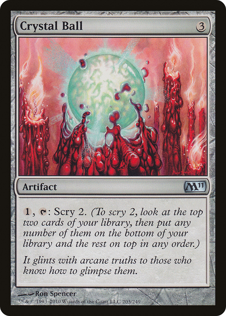 Crystal Ball (M11-203) [Magic 2011] Foil