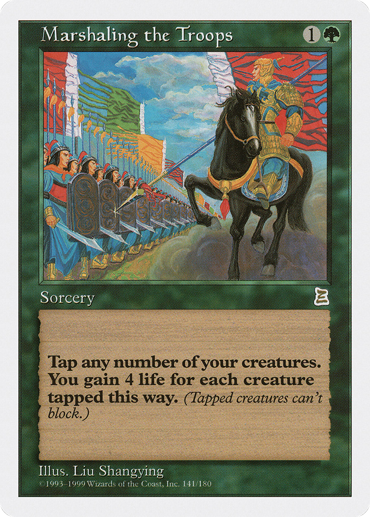 Marshaling the Troops (PTK-141) [Portal Three Kingdoms]