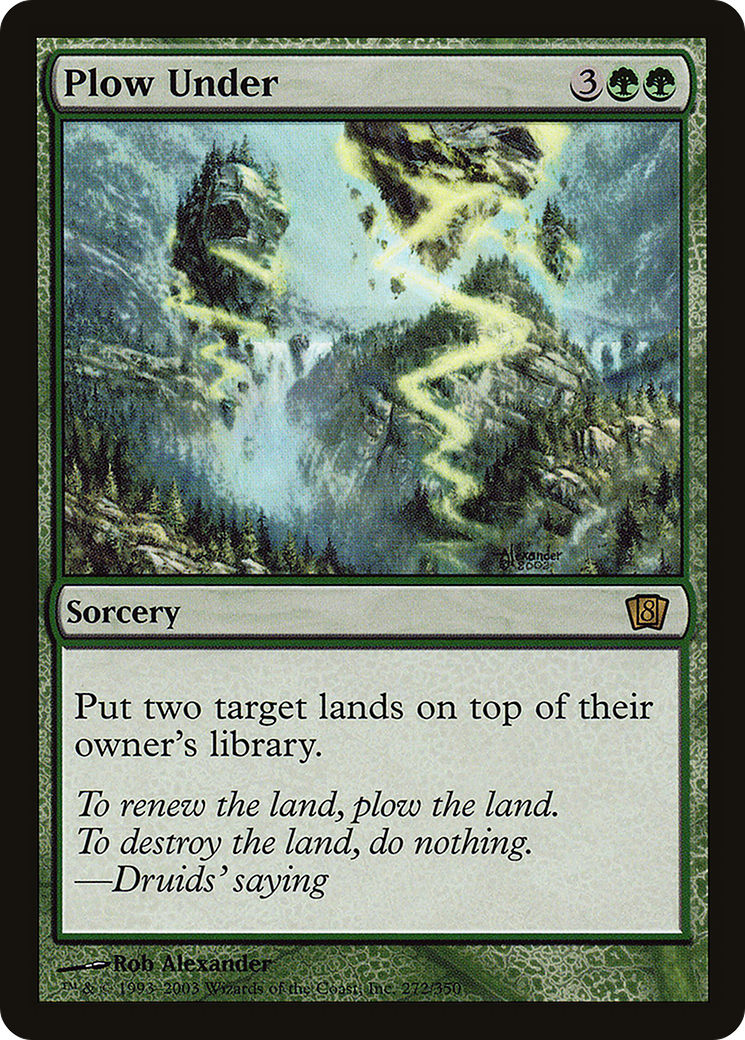 Plow Under (8ED-272) [8th Edition]