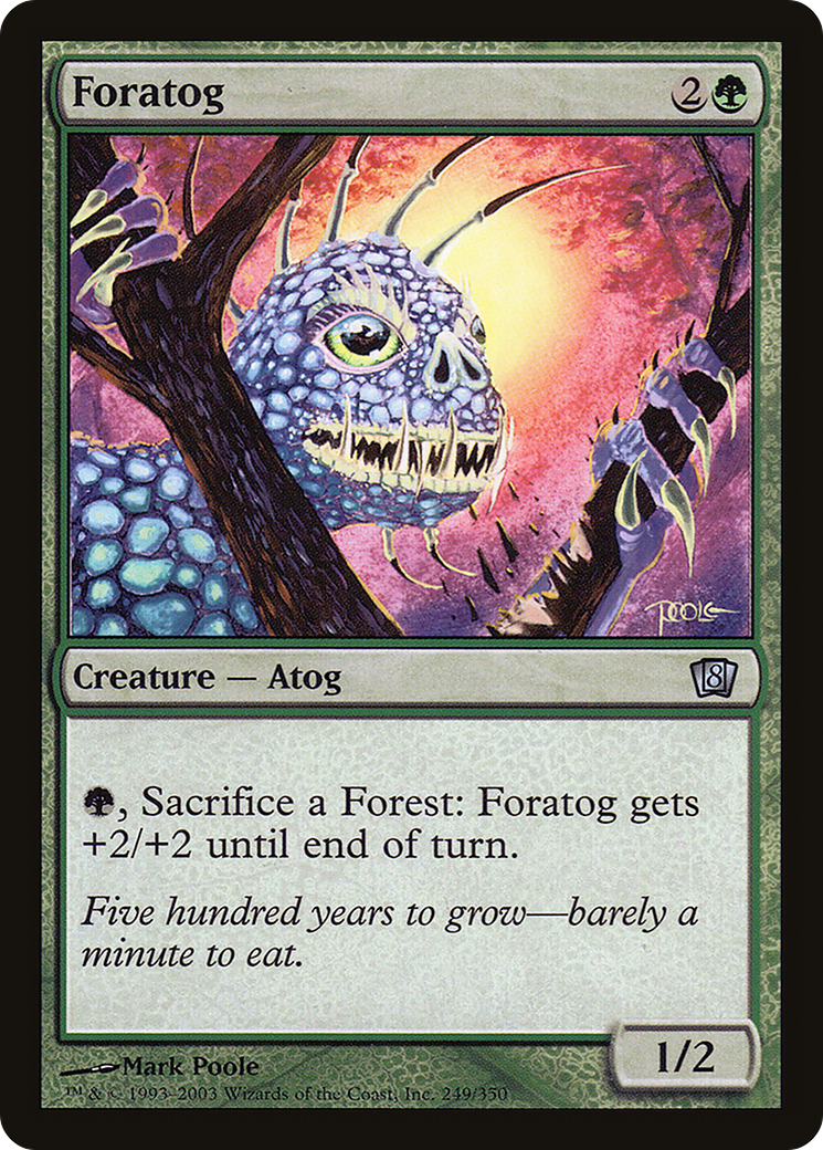 Foratog (8ED-249) [8th Edition] Foil