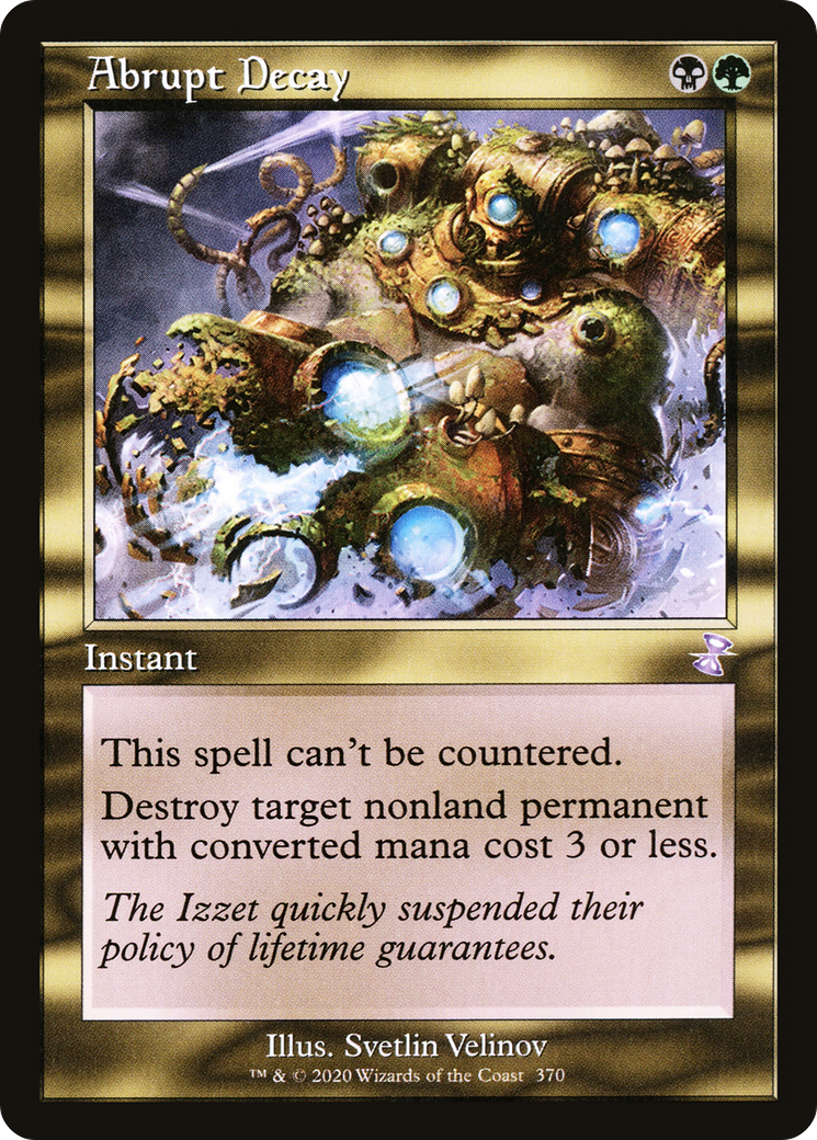 Abrupt Decay (TSR-370) [Time Spiral Remastered] Foil