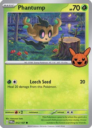 Phantump (012) [Trick or Trade BOOster Bundle 2024] - Common