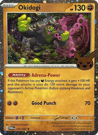 Okidogi (Cosmos Holo) (111) [Trick or Trade BOOster Bundle 2024] Holofoil - Holo Rare
