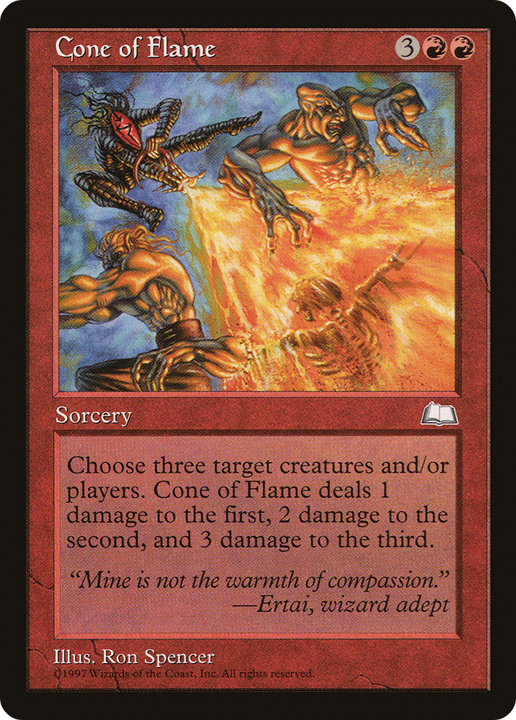 Cone of Flame [Weatherlight]