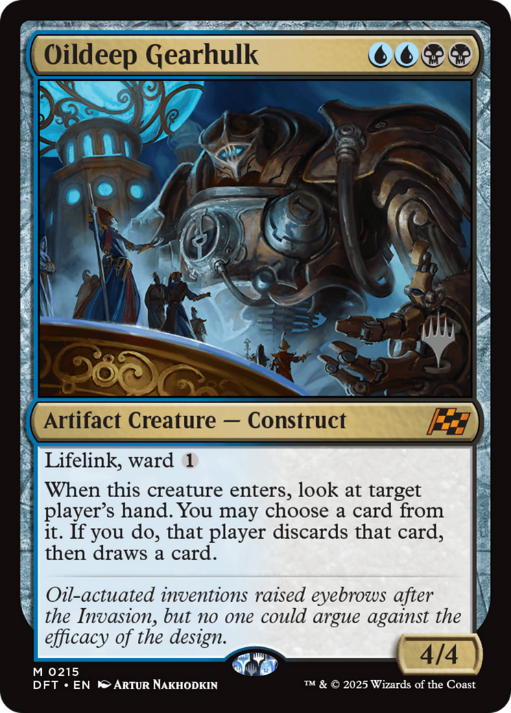 Oildeep Gearhulk (PPDFT-215) [Promo Pack: Aetherdrift]