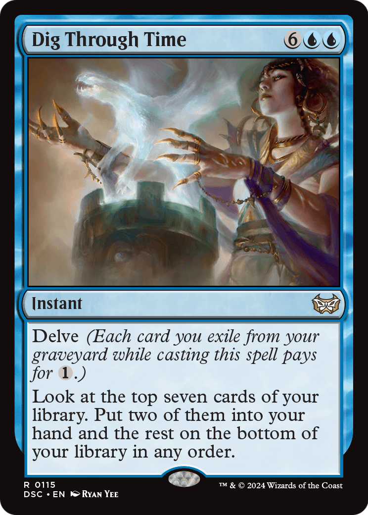Dig Through Time (DSC-115) [Duskmourn: House of Horror Commander]