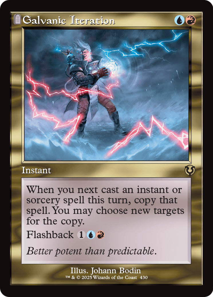 Galvanic Iteration (Retro Frame) (INR-430) [Innistrad Remastered]