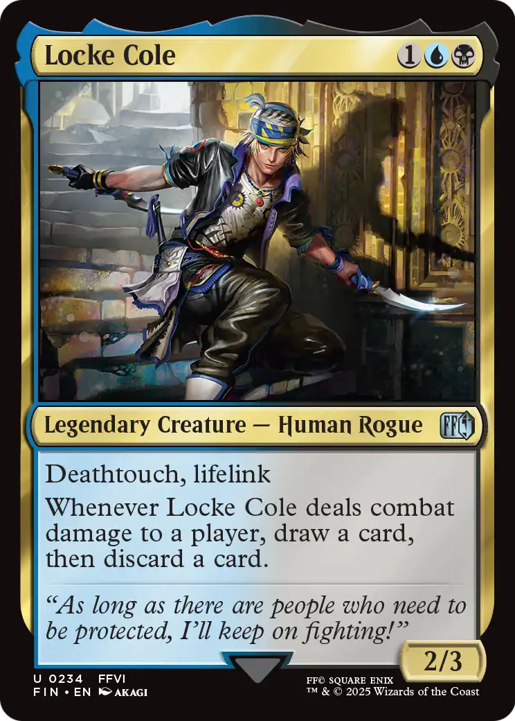 Locke Cole (FIN-234) [FINAL FANTASY] Foil