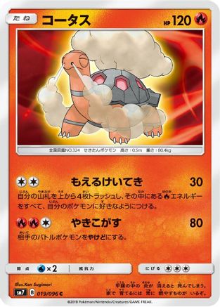 Torkoal (019/096) - SM7 SkySplitting Charisma
