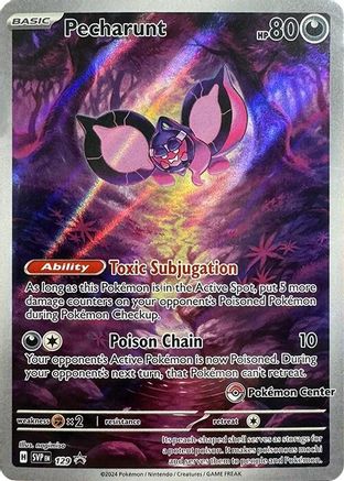 Pecharunt (Pokemon Center Exclusive) (129) [SV Scarlet & Violet Promo Cards] Holofoil - Promo