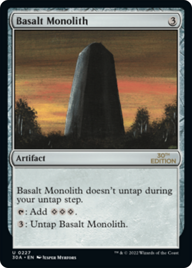 Basalt Monolith (30A-227) [30th Anniversary Edition]