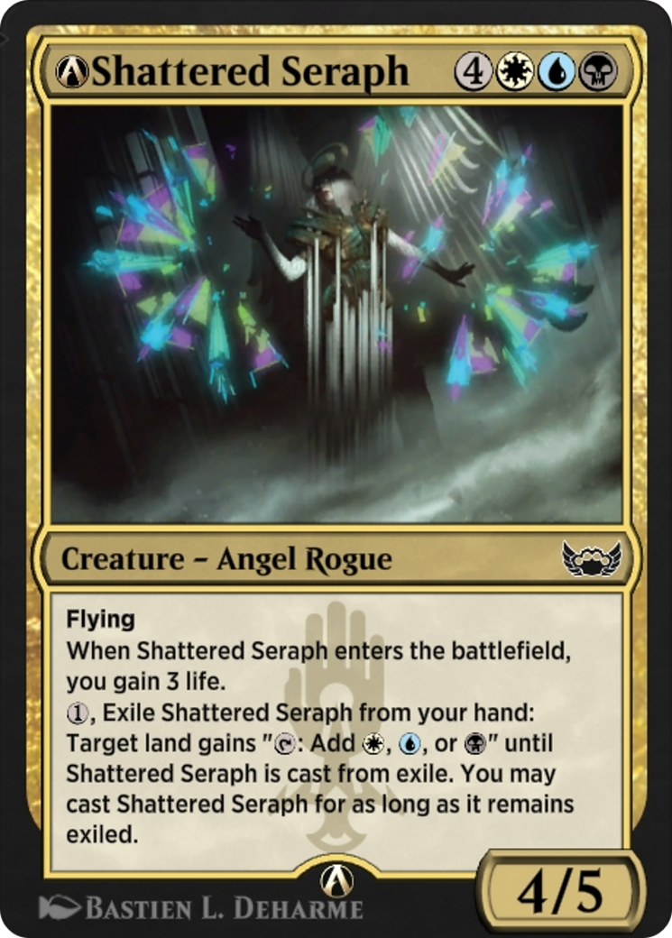 A-Shattered Seraph (SNC-A-221) [Streets of New Capenna]