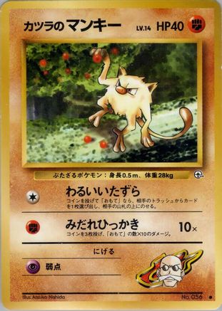 Blaine's Mankey  - Challenge from the Darkness