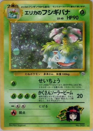 Erika's Venusaur  - Challenge from the Darkness Holofoil