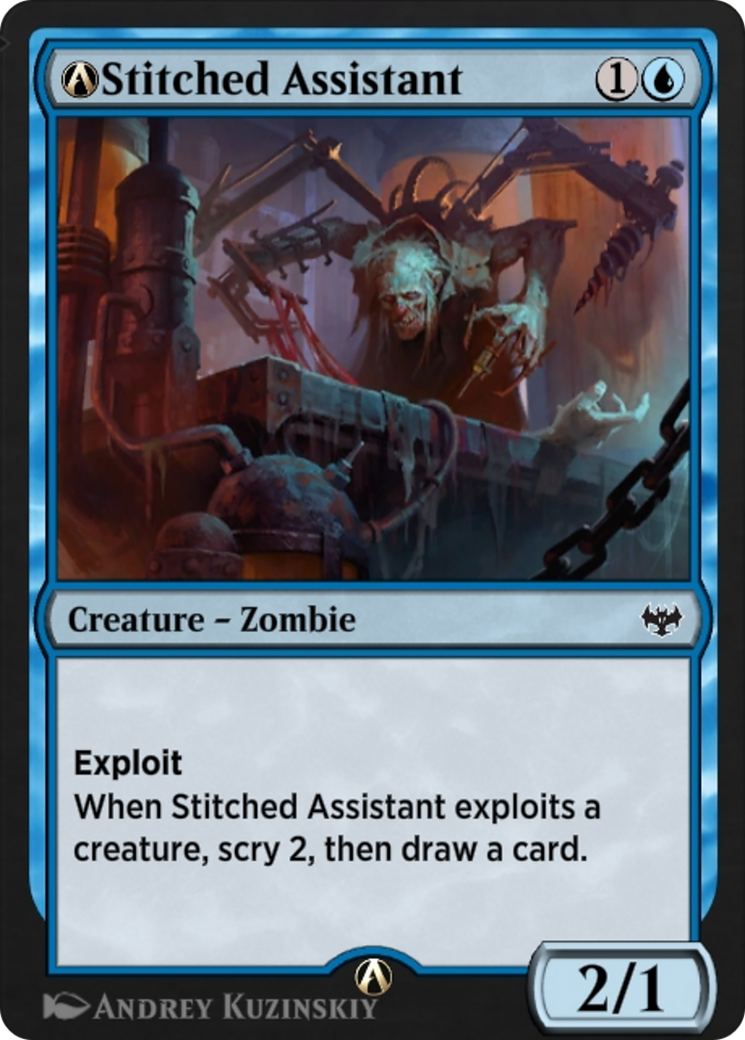 A-Stitched Assistant (VOW-A-81) [Innistrad: Crimson Vow]