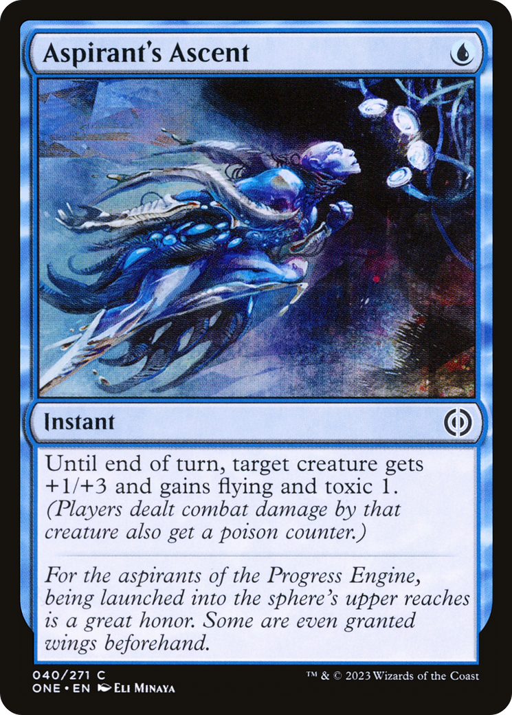Aspirant's Ascent (ONE-040) [Phyrexia: All Will Be One] Foil